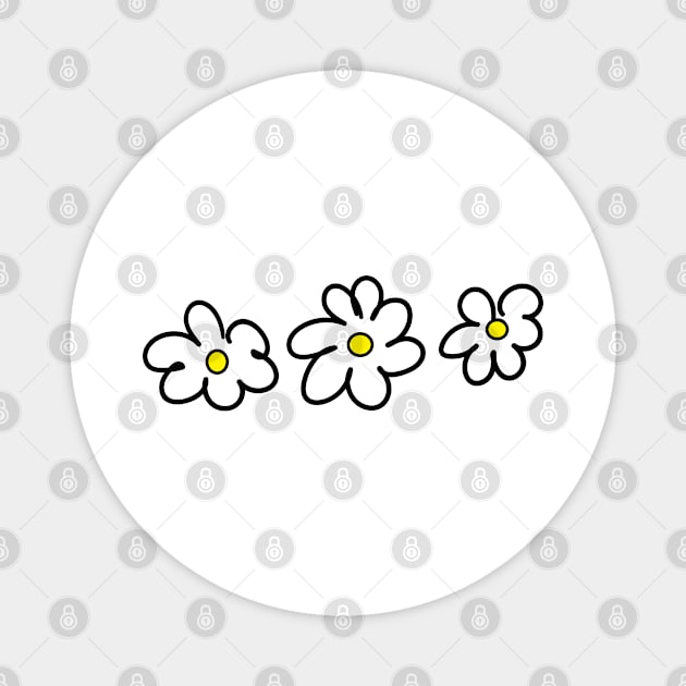 Cute Flowers Tumblr Magnet by Islanr